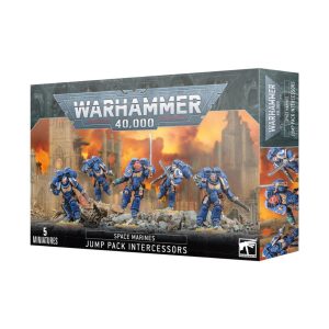 Warhammer 40,000 Space Marines: Assault Intercessors with Jump Packs
