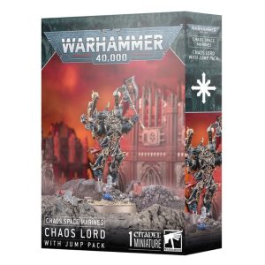 Warhammer 40,000 Chaos Space Marines: Chaos Lord with Jump Pack