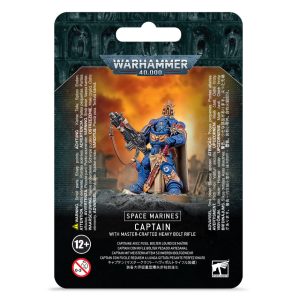 Warhammer 40,000 Space Marines: Captain in Gravis Armour with Master-crafted Heavy Bolt Rifle