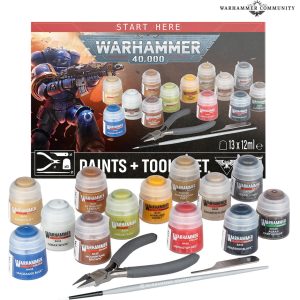Warhammer 40,000: Paints + Tools Set (11th ED.)