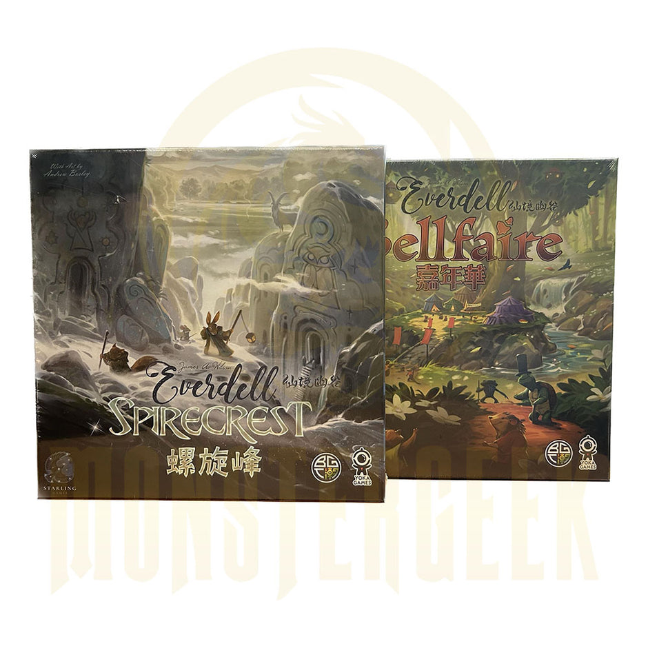 仙境幽谷:螺旋峰收藏家版 + 嘉年華擴充 Everdell: Spirecrest(Collector's Ed.) + Bellfaire